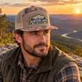 Montaña Azul Hat Co. Richardson 168 – 7-Panel Flat Bill Hat