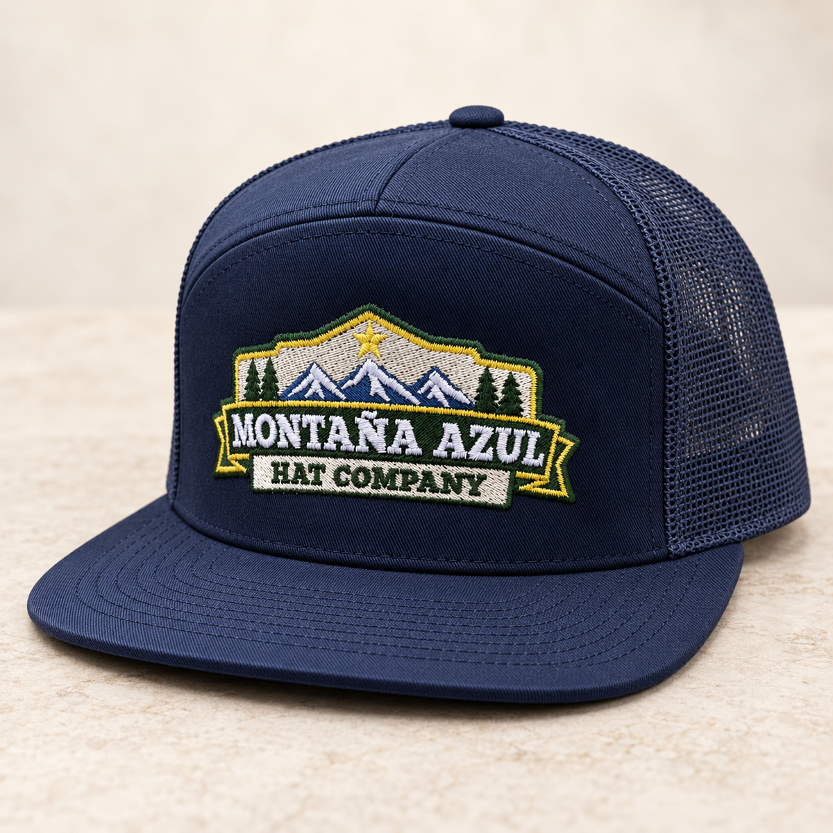 Montaña Azul Hat Co. Richardson 168 – 7-Panel Flat Bill Hat (Copy)